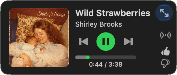 Mixlet mini player screenshot