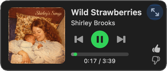 Mixlet mini player screenshot