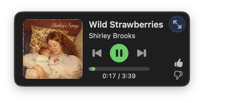 Mixlet mini player screenshot